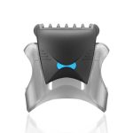 Pettine regolabarba, nero/grigio