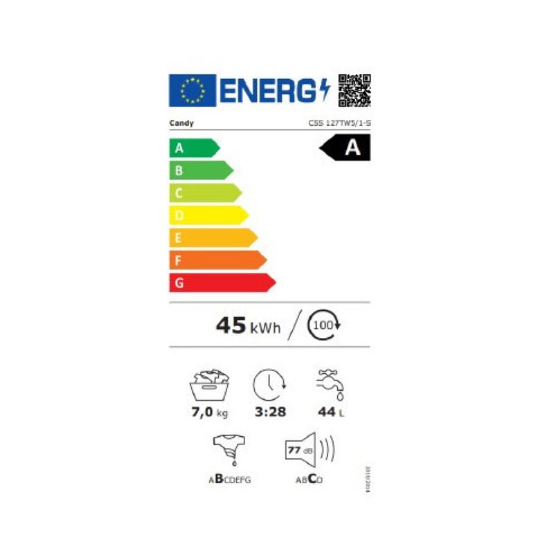 Lavatrice Candy CSS 127TW5 1 S