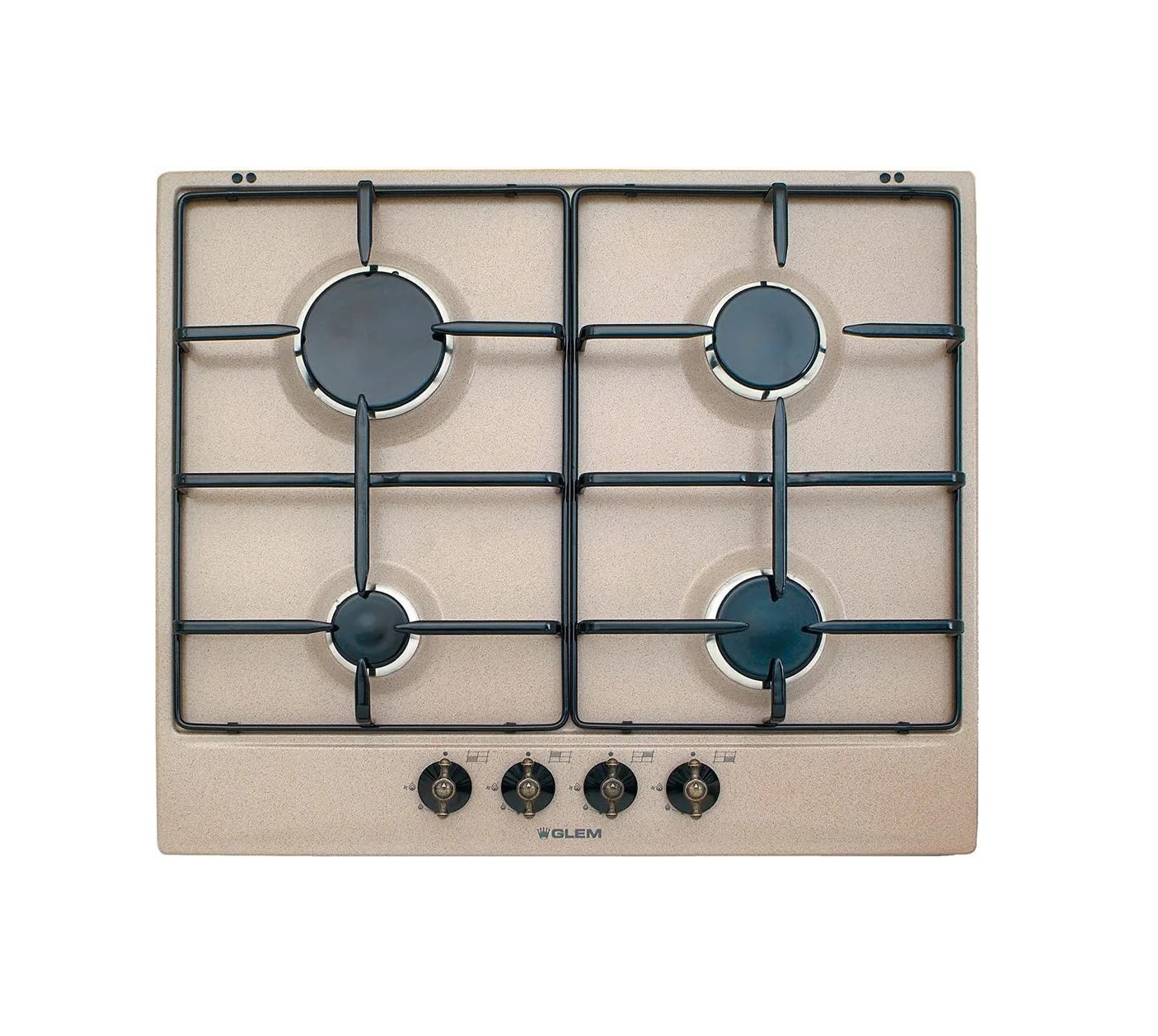 Piano Cottura GLEM Gas Fenice - GT64SA - 4 Fornelli 60x50cm