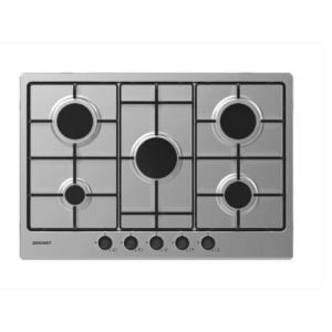 Piano Cottura ZEROWATT Gas ZHW7CX/1 - 5 Fornelli - Tripla Corona - Da Incasso 75cm